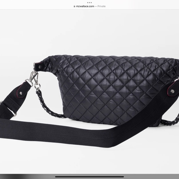 NWOT MZ Wallace Crosby Sling Black - Picture 4 of 5